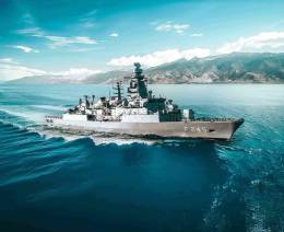 Fragata TCG Oru�reis (F 245) de la Armada de Turqu�a (foto ASELSAN)