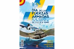 Cartel promocional del Da de las Fuerzas Armadas 2025. 