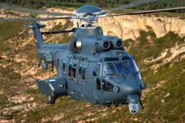 H225M del Ejrcito de Tierra de Irak en pruebas de vuelo en Francia. (foto Airbus Helicopters)