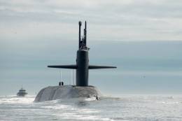 Buena parte de los costes estar�an asociados a la flota de submarinos SSBNs. (US Navy)