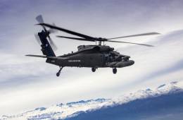 Un helicptero Black Hawk de la Fuerza Area de Chile. (Paulo Morales, Helos Magazine)