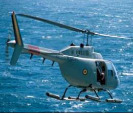 Un helicptero Bell 206.