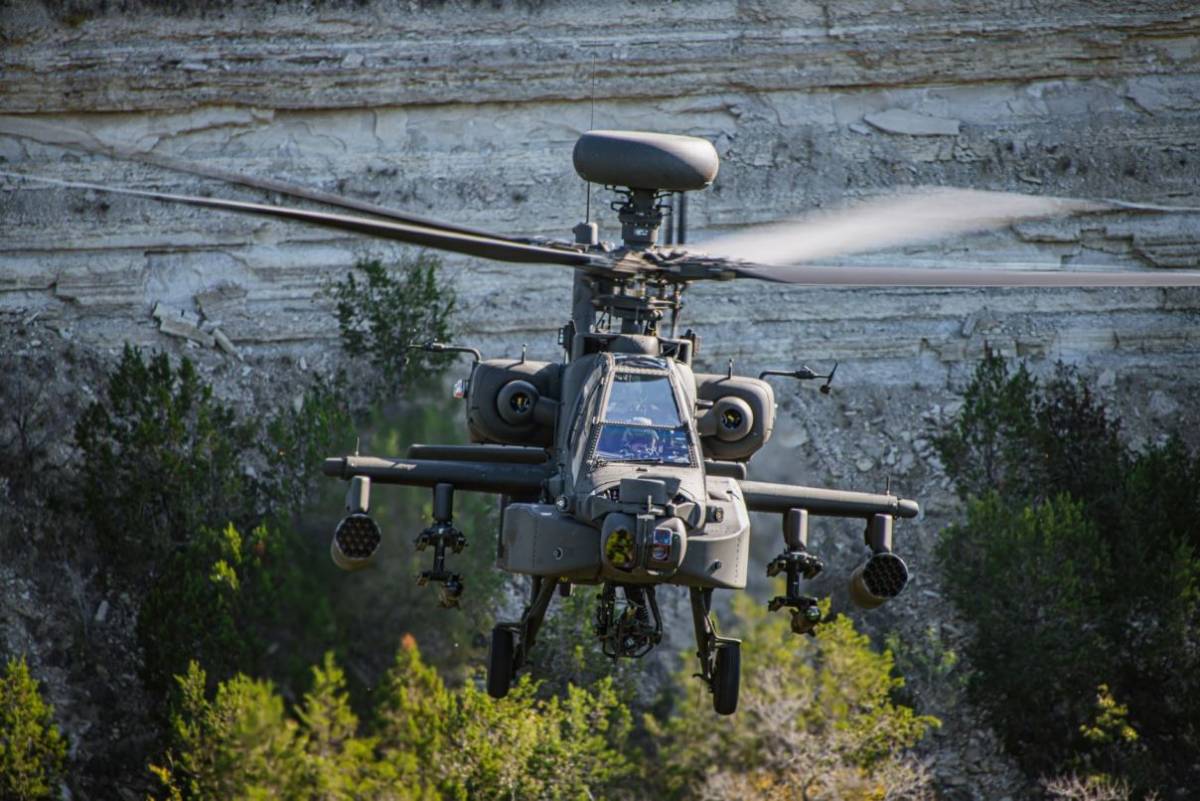 Un helicptero AH-64 Apache de la Real Fuerza Area de Pases Bajos. (foto: ITP Aero)