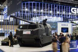 El Nmesis presentado por GDELS-SBS en FEINDEF. (foto: GDELS-SBS)