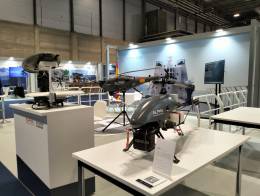 El estand de la empresa espaola en FEINDEF (Alpha)