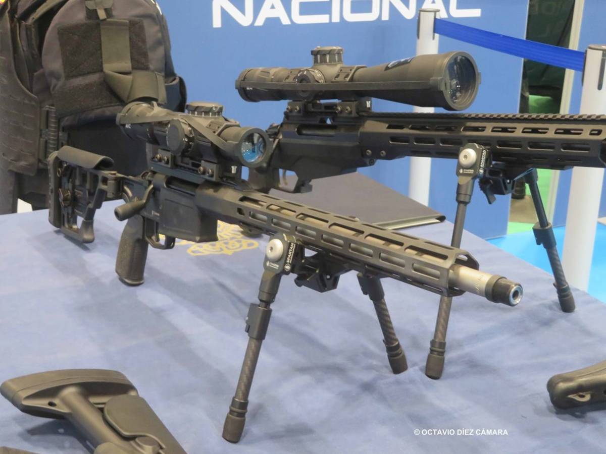 El Servicio de Armamento de la Polica Nacional ha gestionado el expediente de validacin de los que sern los futuros rifles de precisin de algunas unidades. (Octavio Dez Cmara)