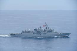 Fragata turca que estar en Barcelona.