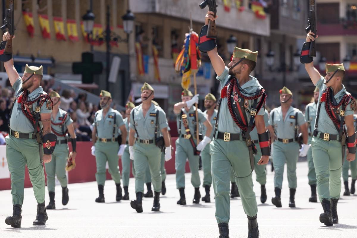 La Legión también participará en el desfile del acto central del DIFAS 25. Foto archivo Ministerio de Defensa. DIFAS 24. La Legión también participará en el desfile del acto central del DIFAS 25. Foto archivo Ministerio de Defensa. DIFAS 24.