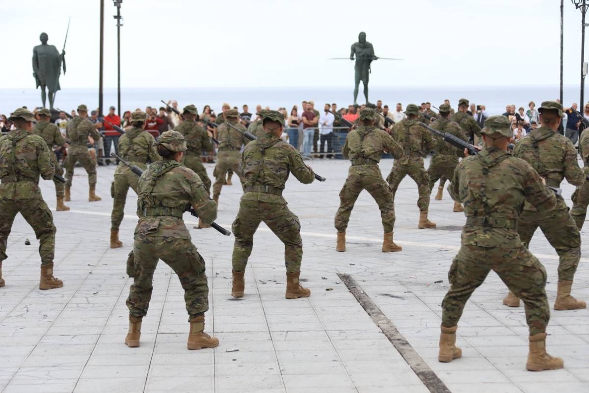 Exhibición dinámica con table de combate. Foto archivo DIFAS 23. Exhibición dinámica con table de combate. Foto archivo DIFAS 23.