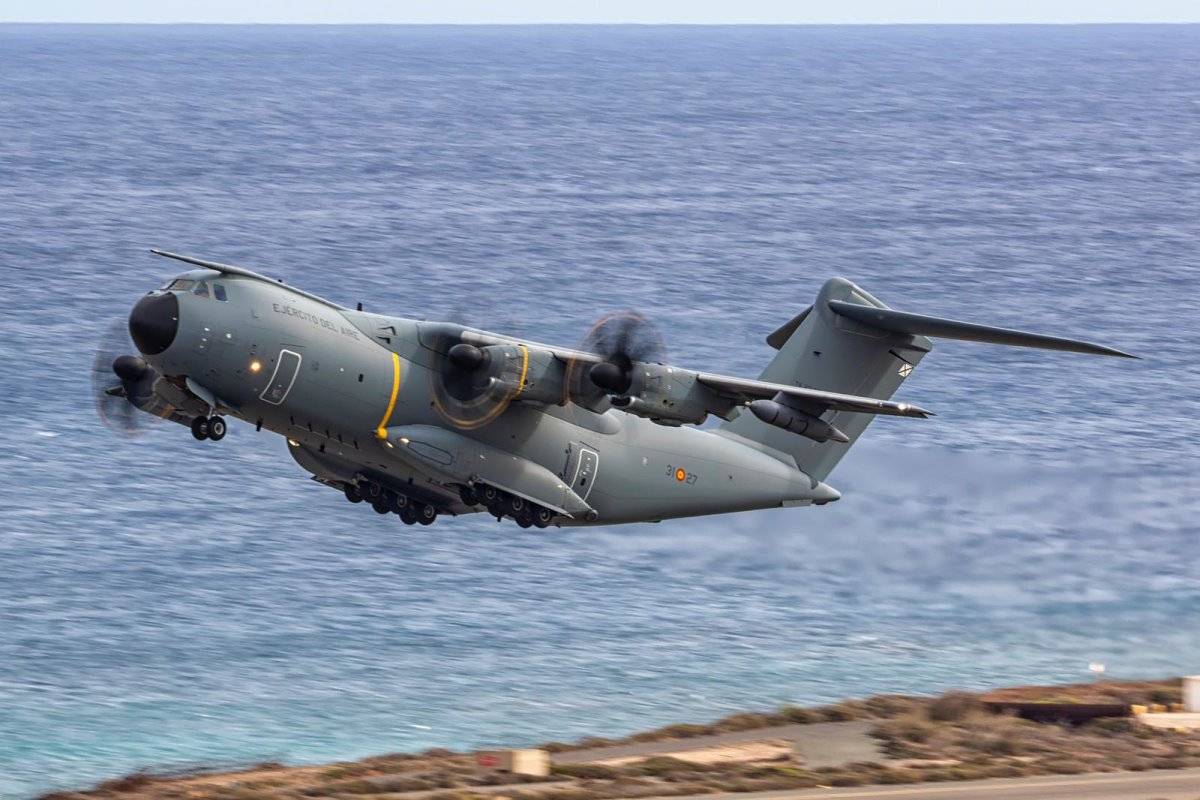 Dentro del desfile aéreo tendrá presencia el Airbus A400M Atlas del Ejército del Aire. Foto archivo EMAD. Dentro del desfile aéreo tendrá presencia el Airbus A400M Atlas del Ejército del Aire. Foto archivo EMAD.