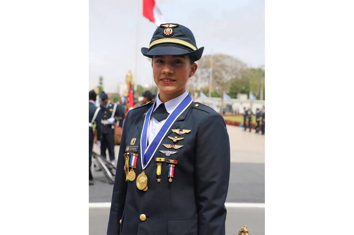 Alférez FAP Ashley Stacy Vargas Mendoza, pilotaba el KT-1P en el momento de su desaparición.
