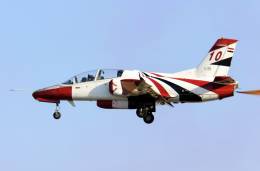 Un avi�n egipcio K-8E como el accidentado.