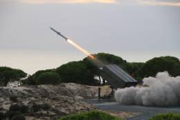 Lanzador del sistema NASAMS espa�ol (Kongsberg)