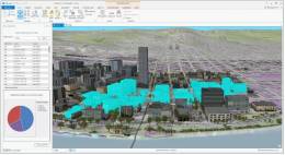 Las vistas 3D (como en este caso) ofrecen informacin situacional y geo-espacial de un vistazo.