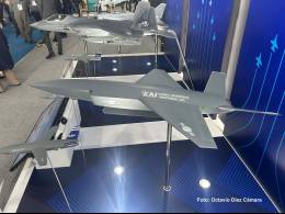 KAI trabaja activamente en integrar plataformas UCAV y AAP para que trabajen coordinadamente con medios de combate tripulados propios o de aliados. (Octavio D�ez C�mara)