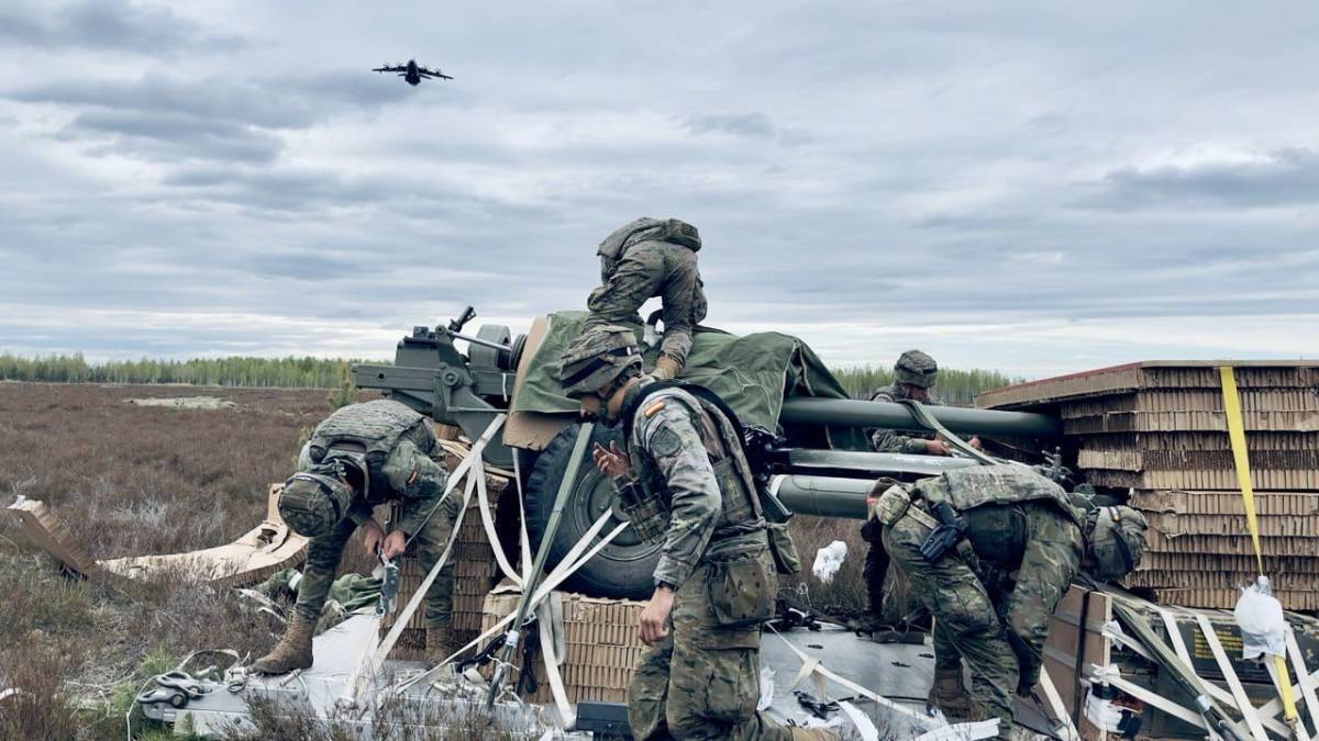 Despliegue de la BRIPAC en Letonia, en el marco del ejercicio Swift Response 25. 