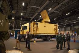 Un camin radar de Indra. (foto: Indra)