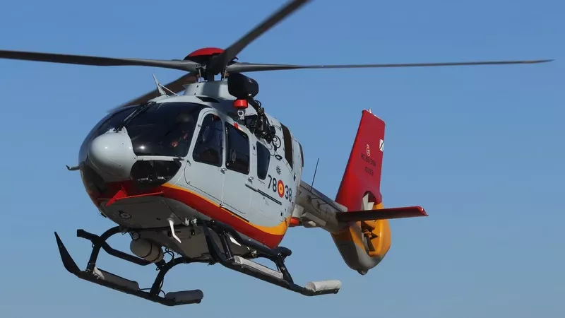 Uno de los nuevos Airbus Helicopters H135 de la Escuela Militar de Helicópteros. Foto: Julio Maíz Uno de los nuevos Airbus Helicopters H135 de la Escuela Militar de Helicópteros. Foto: Julio Maíz