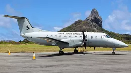 Un Embraer EMB 120/ C-97 Brasilia de la Fuerza A�rea Brasile�a.