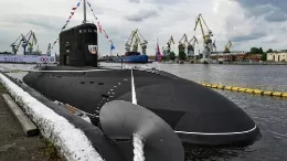 El submarino �Yakutsk�, el �ltimo de los submarinos Proyecto 636.3 destinado a la Flota del Pacifico de la Armada de Rusia. Foto VMF