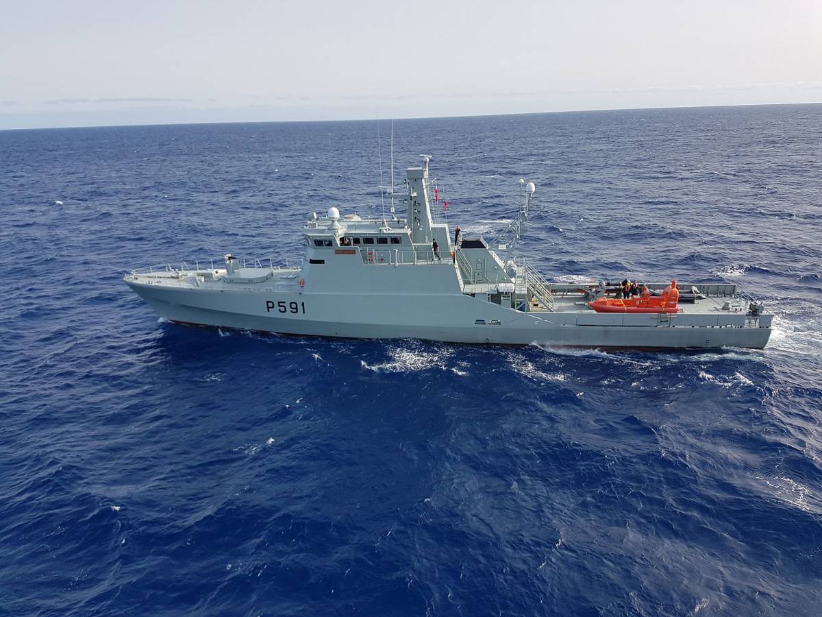 Una de las patrulleras portuguesas que sera transferida a la Repblica Dominicana