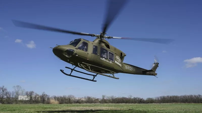 Subaru-Bell 412 EPX Military. Foto: Bell Subaru-Bell 412 EPX Military. Foto: Bell