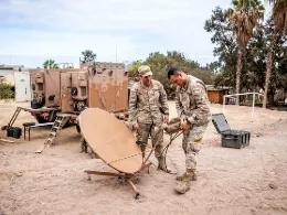 Actividades durante el ejercicio Grieta 2025. Foto: Ejrcito de Chile