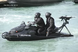 Embarcaci�n t�ctica para inserciones de las fuerzas especiales navales de Malasia. Foto: Octavio D�ez C�mara