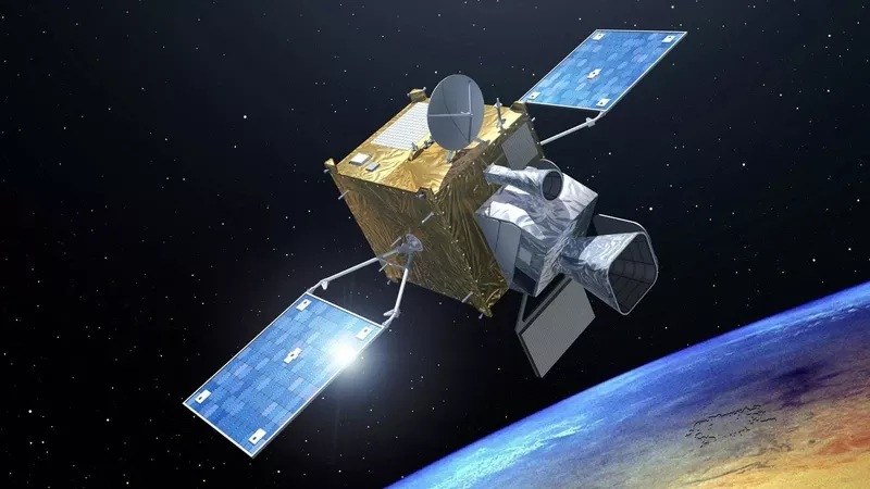 Imagen artística de uno de los MTG-I. Foto: TEDAE Imagen artística de uno de los MTG-I. Foto: TEDAE