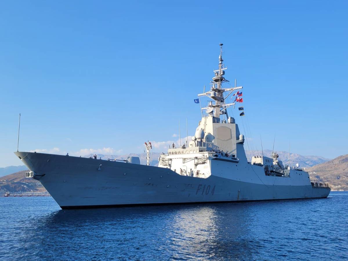 La fragata ‘Méndez Núñez’ de la Armada (foto: Armada) La fragata ‘Méndez Núñez’ de la Armada (foto: Armada)