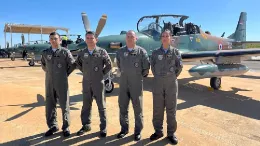 Llegada a Paraguay de los primeros cuatro Sper Tucano.