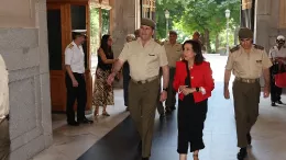 Robles ensu visita al MALE.