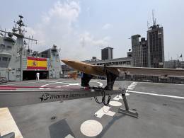 Airfox en el sistema de lanzamiento en el BAM Relmpago