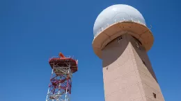 Nuevo radar primario 3D de Enaire. Foto: Enaire