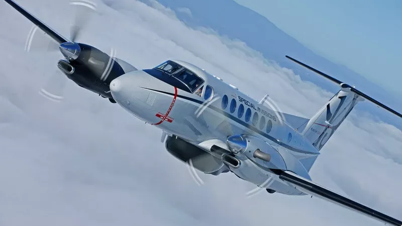 La fuerza tiene experiencia en el uso de estas nobles maquinas, con equipos adecuados son aptas para vigilancia maritima.Foto Textron Aviation