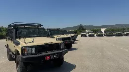 Los nuevos vehculos tcticos MASSTECH entregados a Tnez