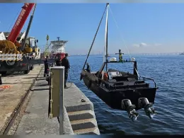 Nueva lancha de operaciones ribereas del El Ejrcito y la Marina de Brasil.