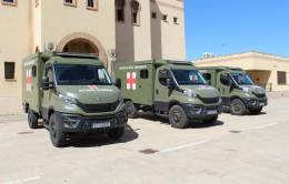 Ambulancias Iveco Daily todo camino, el tipo de ambulancias todo camino que se podrían adquirir (Comandancia General de Melilla)