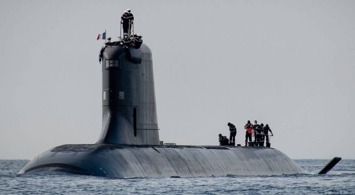 Uno de los submarinos de propulsin nuclear del tipo Barracuda, Corea del Sur intento dotarse de navos similares. (foto: Marine Nationale)