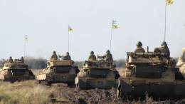 Parte del torneo de tripulaciones de tanques. (foto: Ejrcito Argentino)