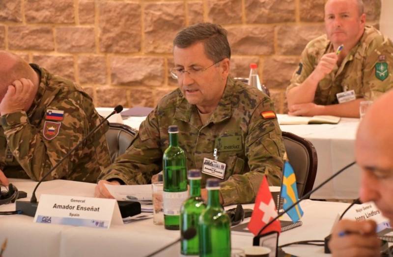 El JEME en la Conferencia de Jefes de Ejrcitos Europeos. (foto: Ejrcito de Tierra)