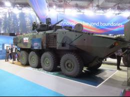 Vehculo 8x8 de IDV (autor)