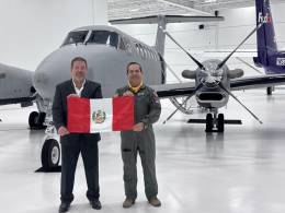 El segundo Beechcraft 360C MEDEVAC para la Fuerza Area del Per.