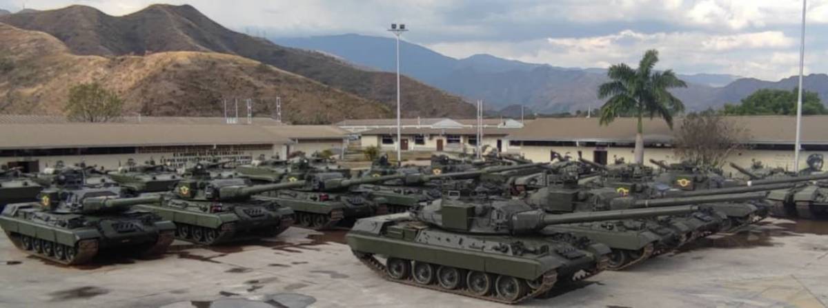 Tanques AMX-30V recuperados durante el programa "Campaña Bicentenario 2021". (Foto: Ejército Bolivariano) Tanques AMX-30V recuperados durante el programa "Campaña Bicentenario 2021". (Foto: Ejército Bolivariano)