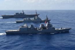 La F-104 Mndez Nez ha estado en Japn iniciando relaciones con la Armada del pas que se proyectarn a un futuro inmediato.  (EMAD)