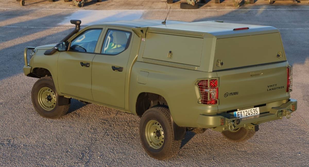 La gran caja del Iturri “Landtreck”, de esta primera versión de carga general. La gran caja del Iturri “Landtreck”, de esta primera versión de carga general.