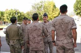 Militares de distintos rangos estn adscritos a los cuatro componentes que conforman hoy las Fuerzas Armadas espaolas. (Octavio Dez Cmara) 