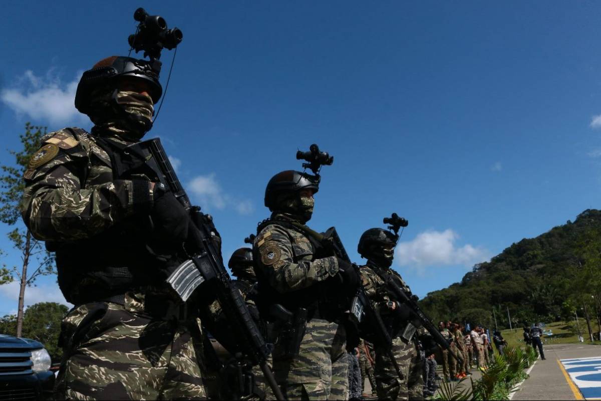 Equipo táctico del Servicio Nacional Aeronaval de Panamá. (Foto: Ministerio de Seguridad Pública) Equipo táctico del Servicio Nacional Aeronaval de Panamá. (Foto: Ministerio de Seguridad Pública)