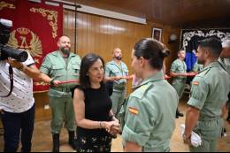 Acto de condecoracin. (foto: Ministerio de Defensa)