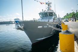 Nuevo patrullero guardacostas ARD Arcturus (GC-114) de la clase Defiant 85. (Foto: MIDE)